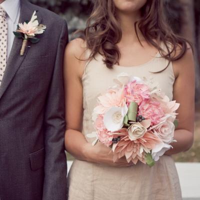 Оформление свадьбы бумажными цветами: 5 вариантов