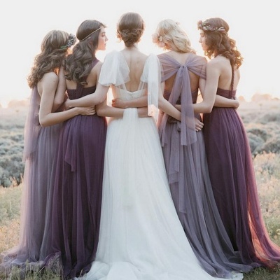 7 вариантов платьев для подружек невесты
