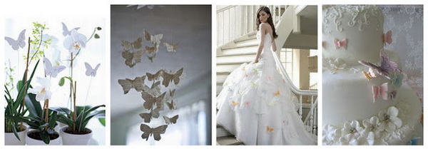 Свадьба в стиле бабочки
